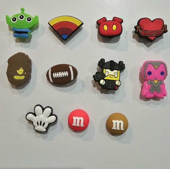 Croc Charms Bundle of 10 - Picture 1 of 1